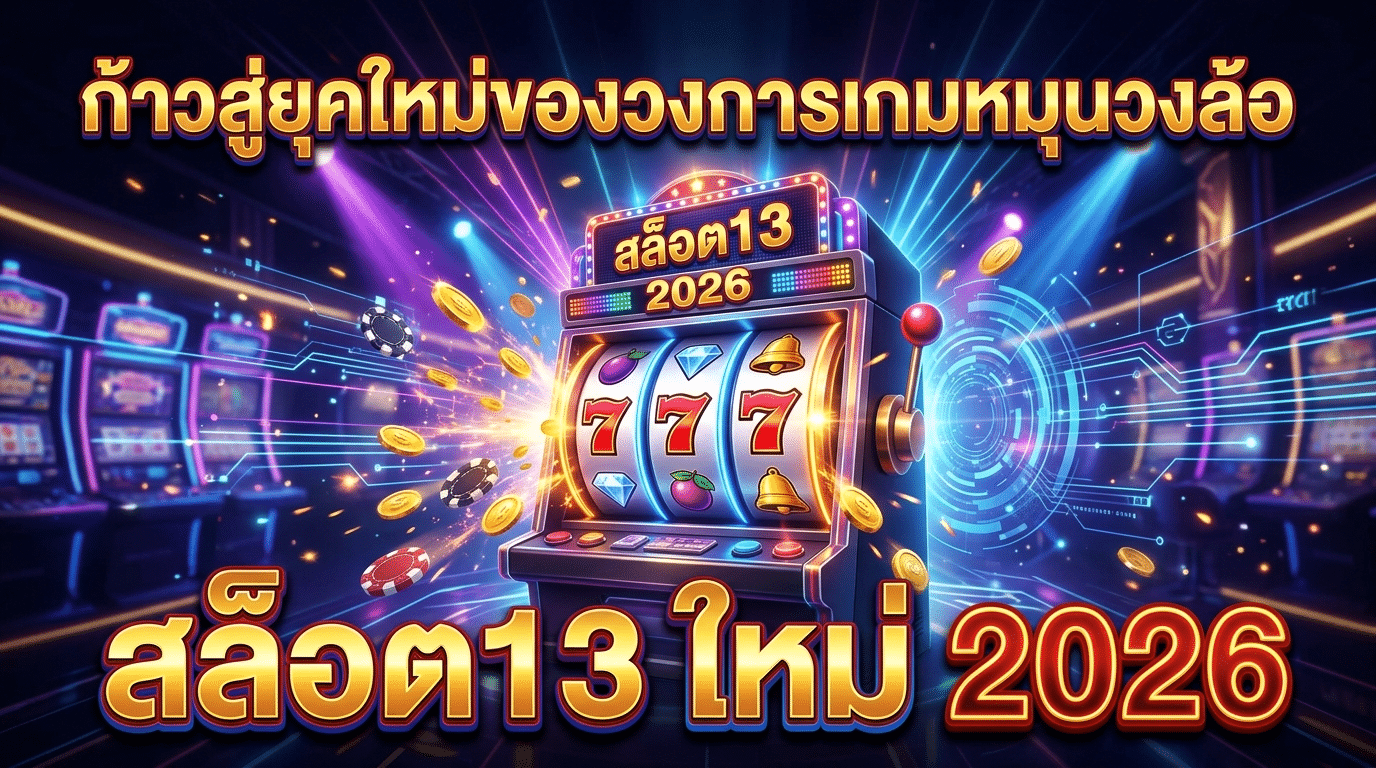 ก้าวสู่ยุคใหม่ของวงการเกมหมุนวงล้อกับ สล็อต13 ใหม่ 2026